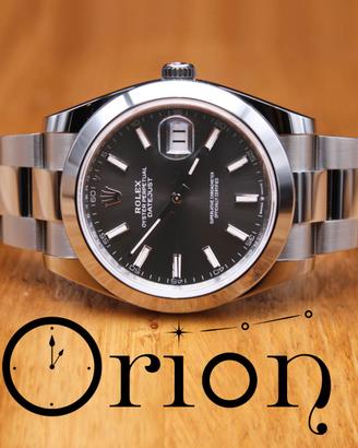 Rolex Datejust 41 Quadrante Rhodium Full Set