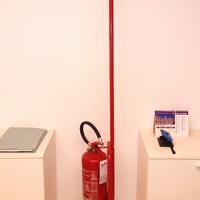 Nr. 2 Estintore a Polvere ABC 6kg 233 B + Piantana