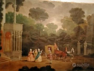 GIULIO CARLINI - Monumentale Olio su Tela 140x190 