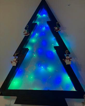 Albero di Natale a parete