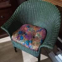 poltrona in rattan