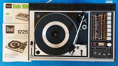 Grundig Studio 1600a Dual 1225 Giradischi