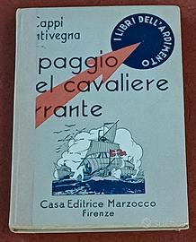 Il paggio del cavaliere errante, Marzocco 1941.