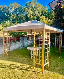 Gazebo 3x3 in legno