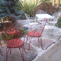 Sedie da giardino " vintage "