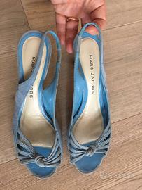 Sandali azzurri Marc Jacobs
