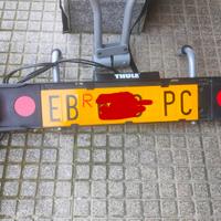 portabici da gancio traino 