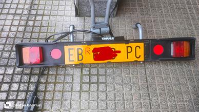 portabici da gancio traino 