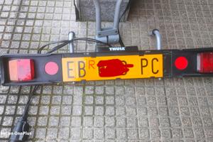 portabici da gancio traino 