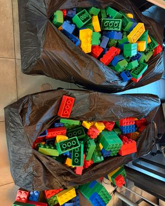 Lego giganti gomma originali