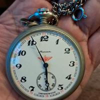 OROLOGIO DA TASCA SOVIETICO MOLNIJA – Anni '60/'70