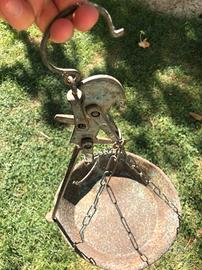 Bilancia stadera antica originale in ferro