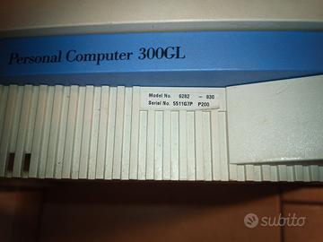 IBM 300GL 6282 P200 con monito 17" CRT vintage