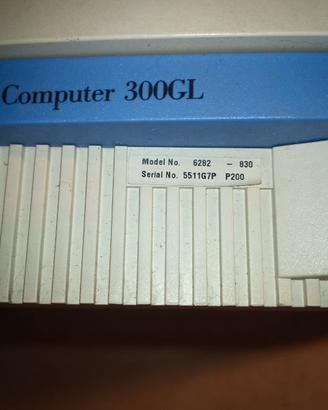 IBM 300GL 6282 P200 con monito 17" CRT vintage