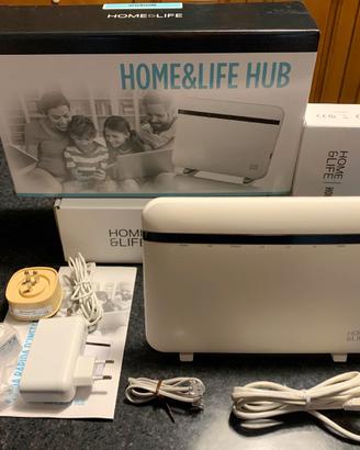 Modem WindTre Home & Life Hub Zyxel con accessori