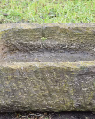 ANTICA VASCA IN PIETRA LAVABO NO MARMO