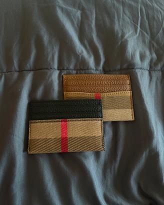portacarte burberry