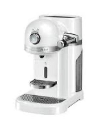 Macchina caffè KitchenAid bianca Nespresso