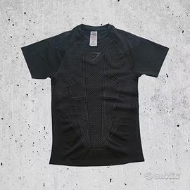 Gymshark Onyx V1 T Shirt Black/Onyx Grey - Size L