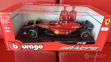 Burago Ferrari SF75 Sainz Scala 1/18