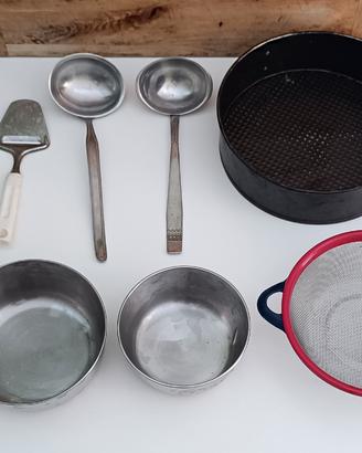 Set di 7 articoli da cucina 