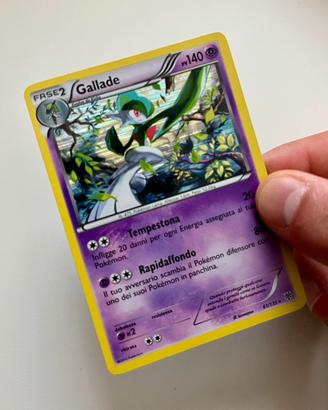 Gallade Holo 61/135 ex Pokemon Uragano Plasma