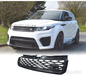 GRIGLIA RANGE ROVER EVOQUE LOOK SVR NERO LUCIDO