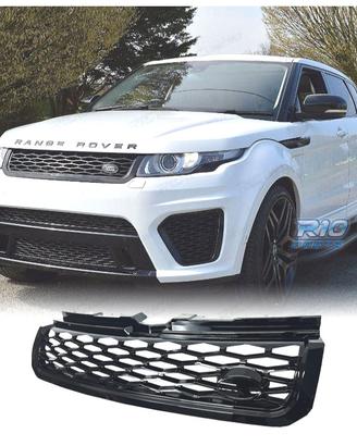 GRIGLIA RANGE ROVER EVOQUE LOOK SVR NERO LUCIDO