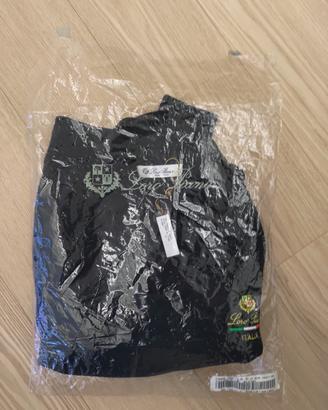 Maglione Unisex Loro Piana Nero Manica Lunga