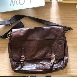 Borsa in pelle da ufficio Fossil