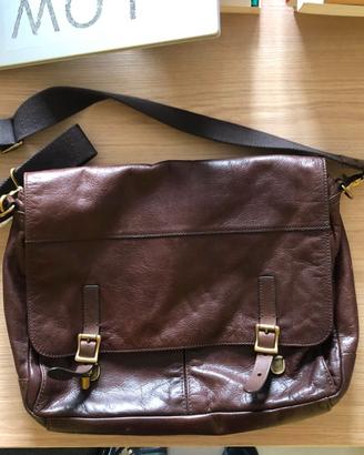 Borsa in pelle da ufficio Fossil