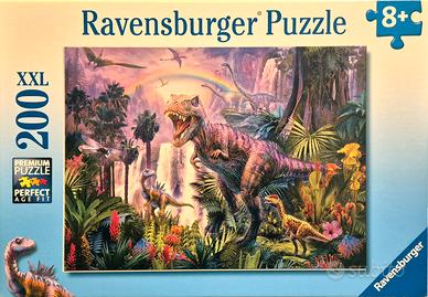 2 Puzzle 200 e 100 pezzi per bambini di età 7+