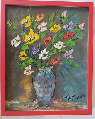 quadro composizione floreale 