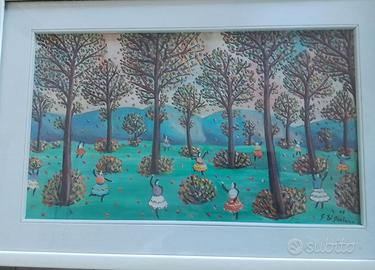 QUADRO NAIF DI DI GIROLAMO 1968