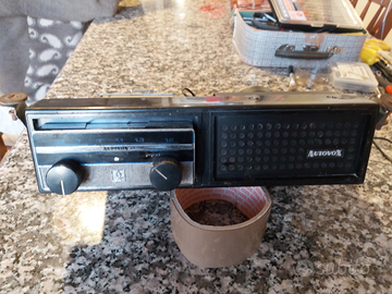 Autoradio d'epoca autovox piper blackblue funziona