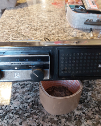 Autoradio d'epoca autovox piper blackblue funziona