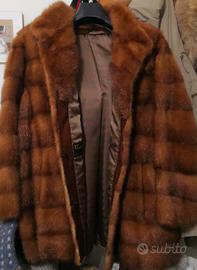 pelliccia di visone orizzontale leggera moderna 