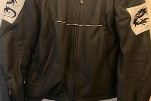 Giacca in pelle moto