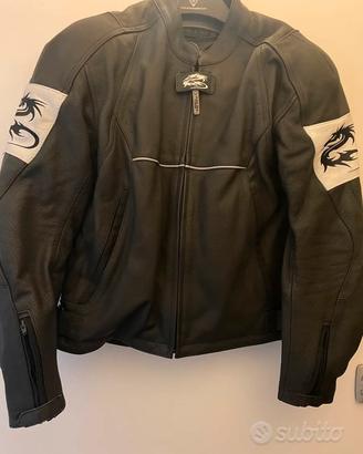 Giacca in pelle moto