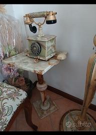 Raro Set Vintage Anni '70 telefono colonna