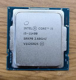 Intel i5-11400 CPU processore LGA1200