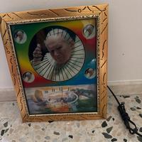 Orologio parete Papa Wojtyla