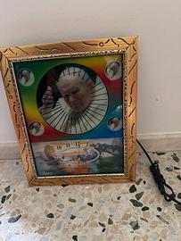 Orologio parete Papa Wojtyla