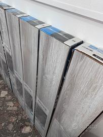 Laminato effetto parquet + tappeto anticondesa