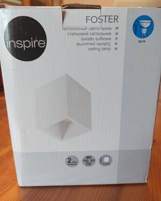 Plafoniera Foster, inspire, nuova, mai montata.