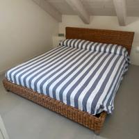 Letto matrimoniale usato GERVASONI in midollino