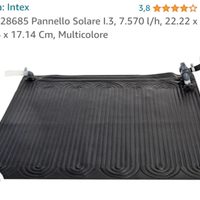 Pannello solare Intex 28685 per piscina esterna