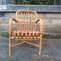 Sedia in Vimini bimba perfettamente conservata 