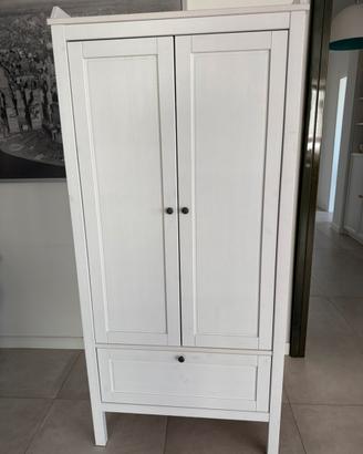 Ikea Sundvik Guardaroba bianco