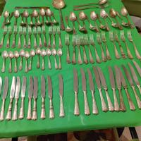 Servizio posate argentate da 12